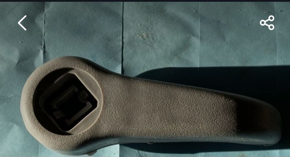 Puxadores das portas Renault Twingo, mas manípulo dos bancos