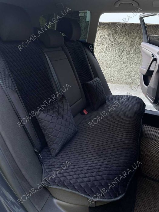 Premium Авто подушки на сидіння з Алькантари та Екошкіри