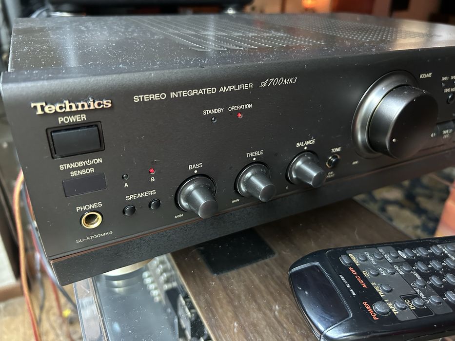 Amplificador Technics SU-A700 MK3 + Comando Original