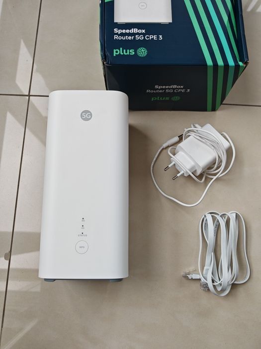 ROUTER SPEEDBOX 5G CPE 3 H135-380 GHTelcom Huawei bardzo szybki na SIM