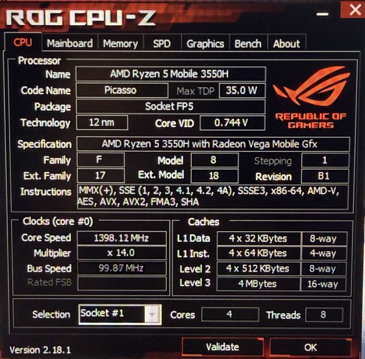 ASUS TUF FX505DT | Ryzen 5 | GTX 1650 | 16 GB RAM | SSD | Gaming