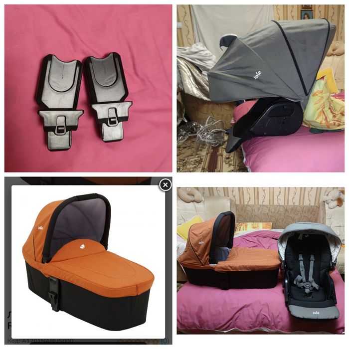 Коляска 2в1 Joie Chrome Rust на запчастини