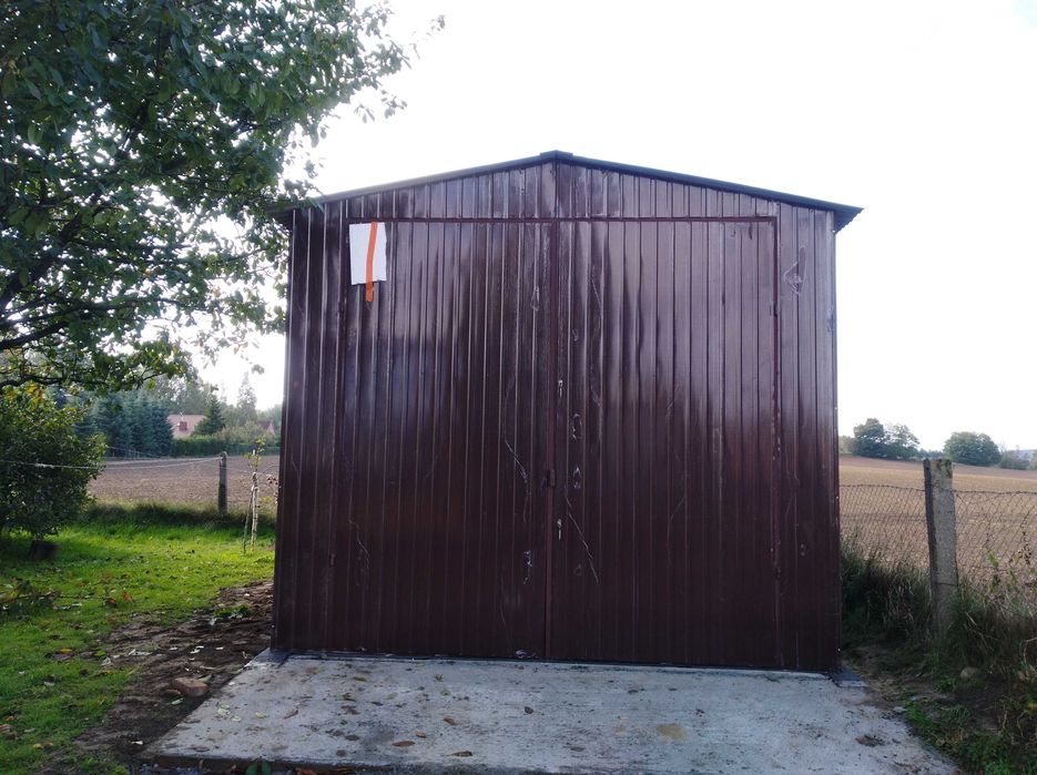garaż blaszany 12x6, 6x6, 7x5, drewnopodobny, blaszaki, hale
