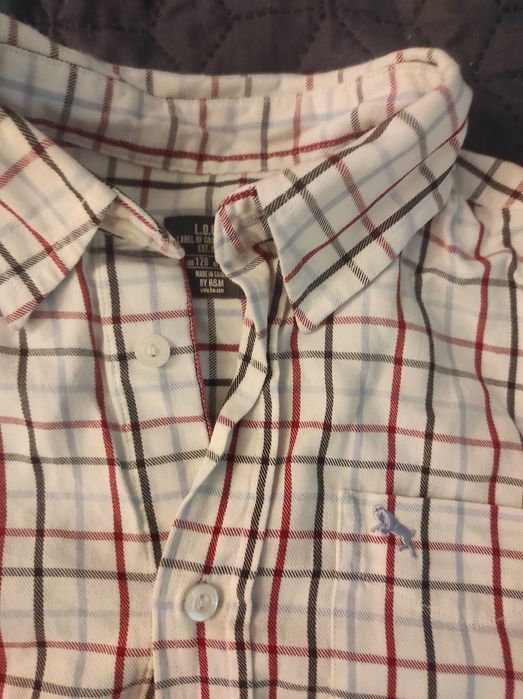 Koszula chłopięca H&M r. 128