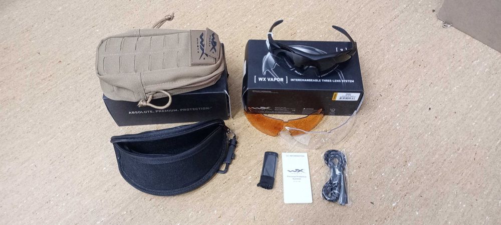 Okulary taktyczne Wiley X Vapor NOWE