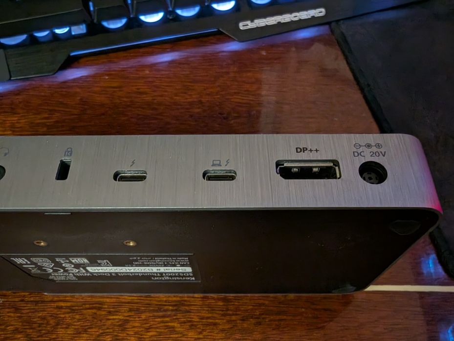 Док-станція Kensington Thunderbolt 3 Dock SDS200T