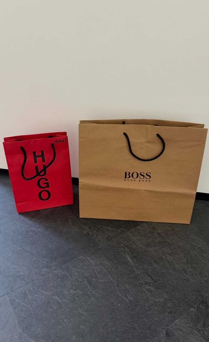 Hugo Boss оригінал брендові подарункові пакети