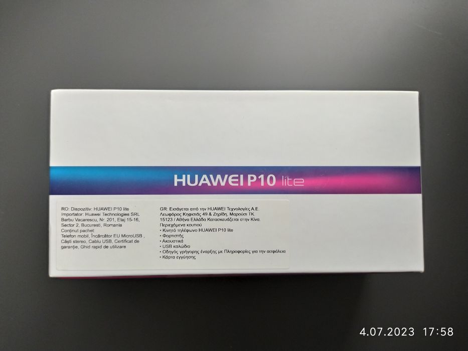 Telefon Huawei P10 lite,  3GB / 32GB Sapphire Blue