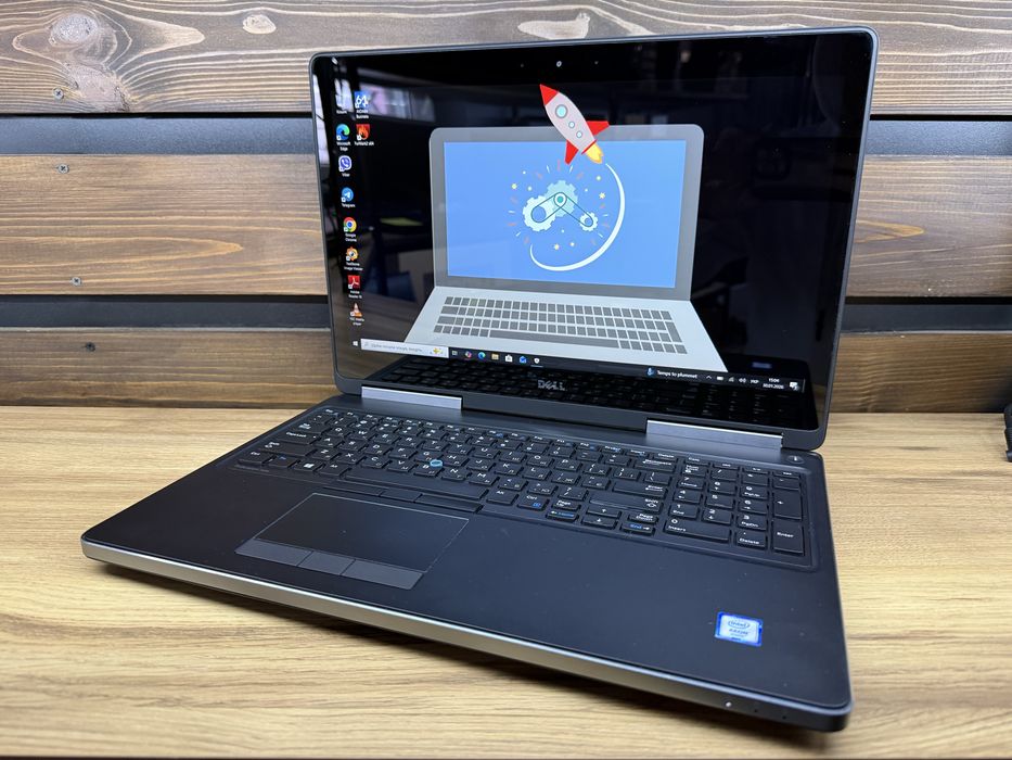 Dell Precision7520 M2200 4GB 15,6"IPS  XeonE3-1505v6/16GB/M2 256GB/16%