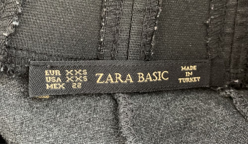 Leggings cinzentas zara, tam xxs (servem a S)