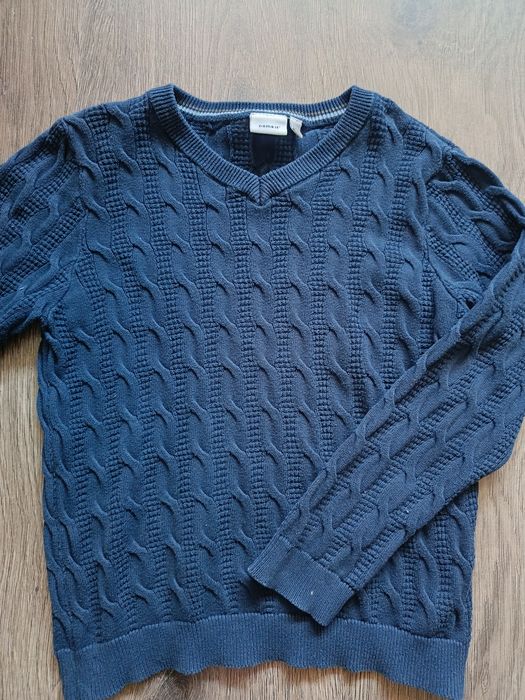 Granatowy sweter 116