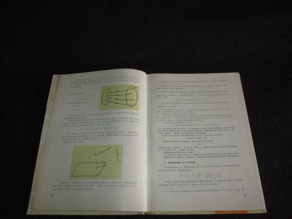 Livros Compêndio de Matemática 1º Ano Maria Madalena Garcia