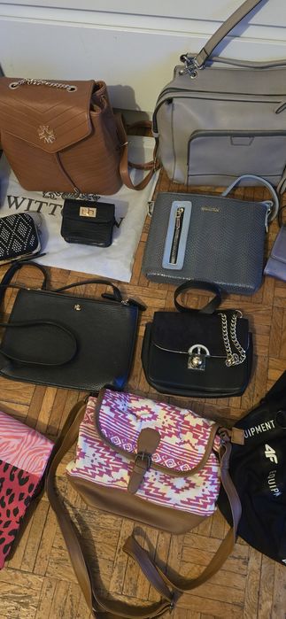 Zestaw torebek RLL, nobo, Wittchen, zara,monarchia,4F