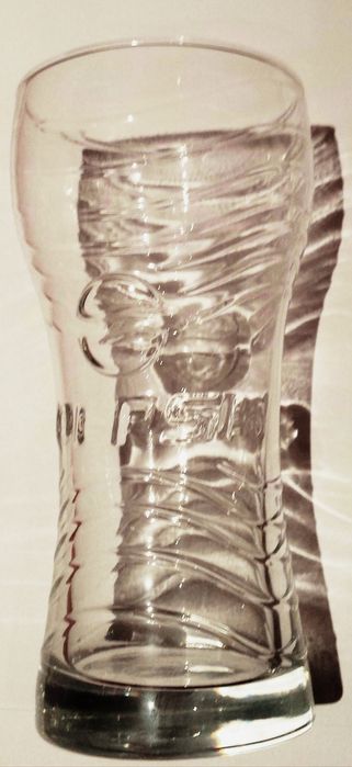 Szklanki Pepsi do drinków napojów grube szkło 6 szt 125 ml kolekcjoner