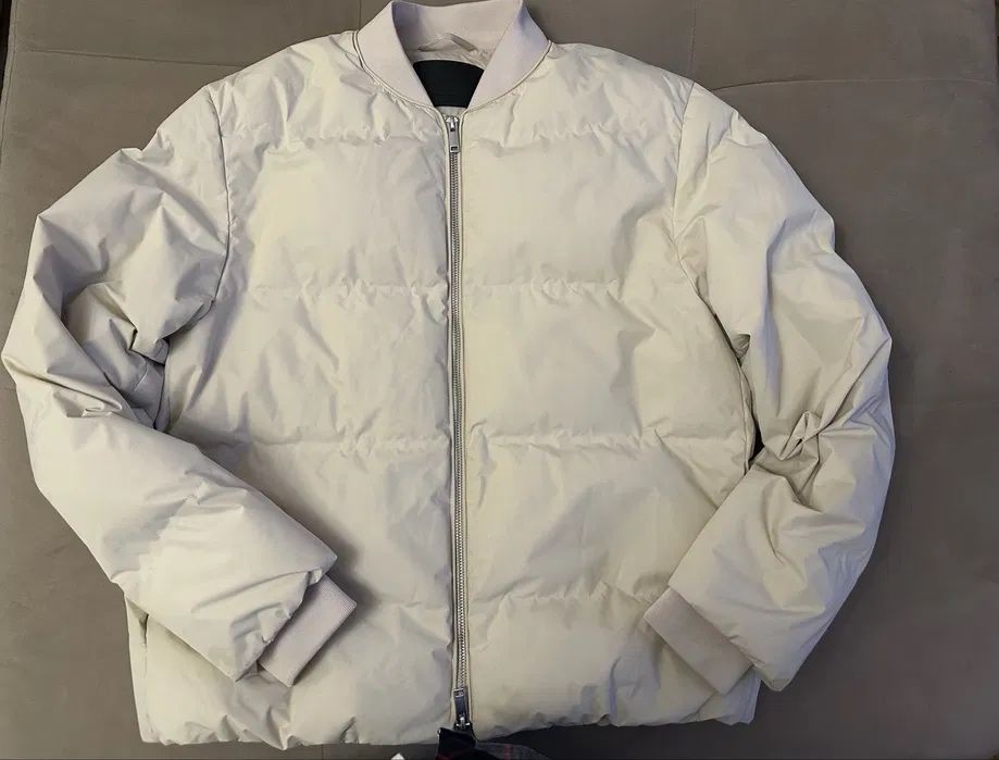 бомбер пуховик massimo dutti