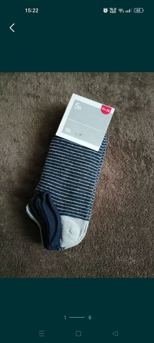 Skarpety stopki c&a 5 sztuk nowe