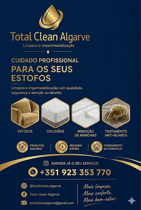 Serviço de Limpeza de sofá e Colchões