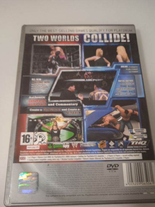 Ps2 SmackDown vs RAW PlayStation ps1 psx pstwo ps3 Vita PSOne