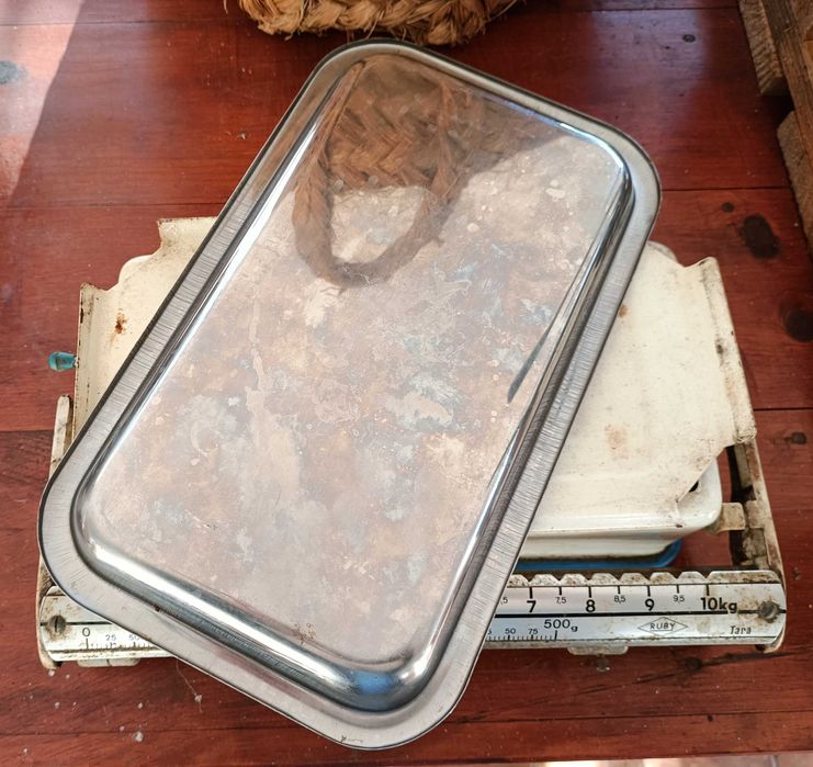 Balança antiga de cozinha