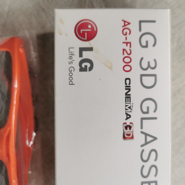 Okulary 3D LG nowe 2 pary