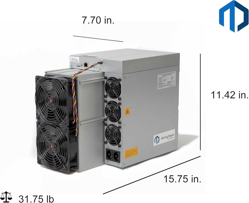 Bitcoin Crypto ASIC Miner - Bitmain Antminer S19J Pro