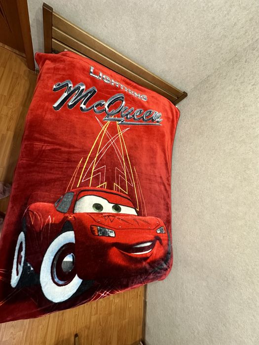 Плед, постіль, покривало Тачки Молнія Маквін