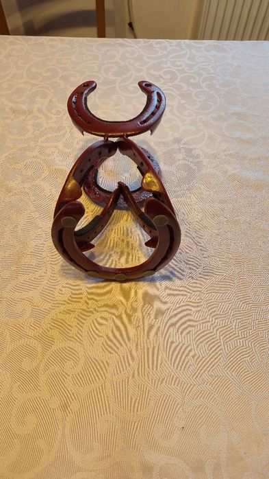 Stojaki na wino z podków rękodzieło