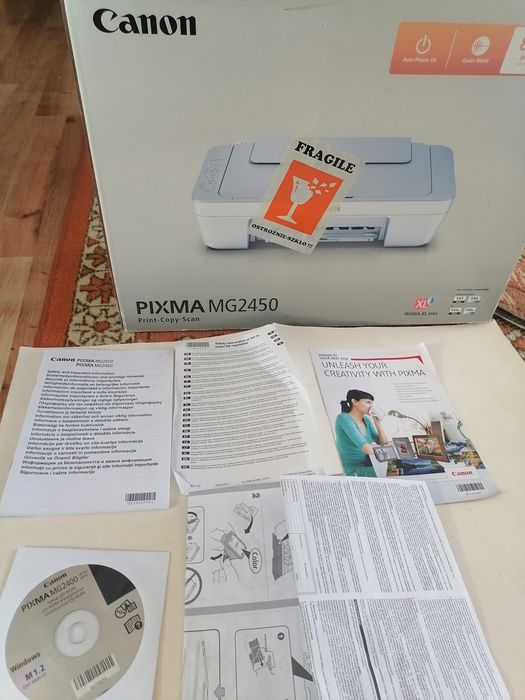 Drukarka canon pixma mg2450 uszkodzona