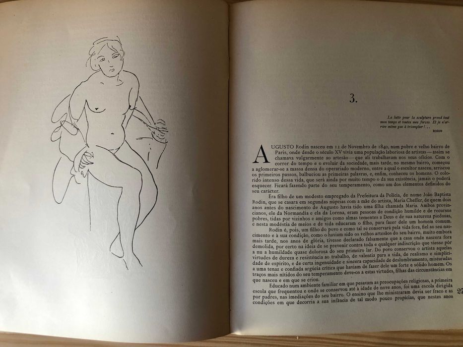 Rodin - Estudo de Manuel Mendes