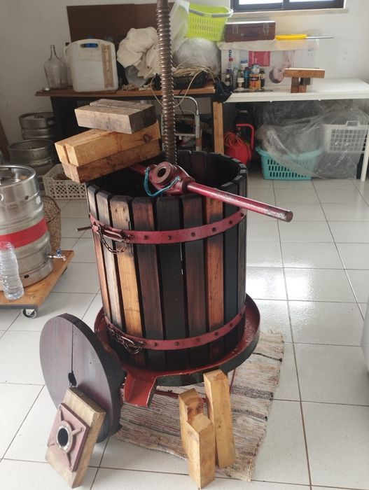 Prensa Manual de cunha com acessórios completa