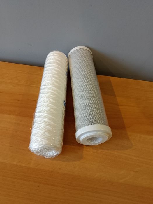 Zestaw filtrów do wody nowe tanio 2szt