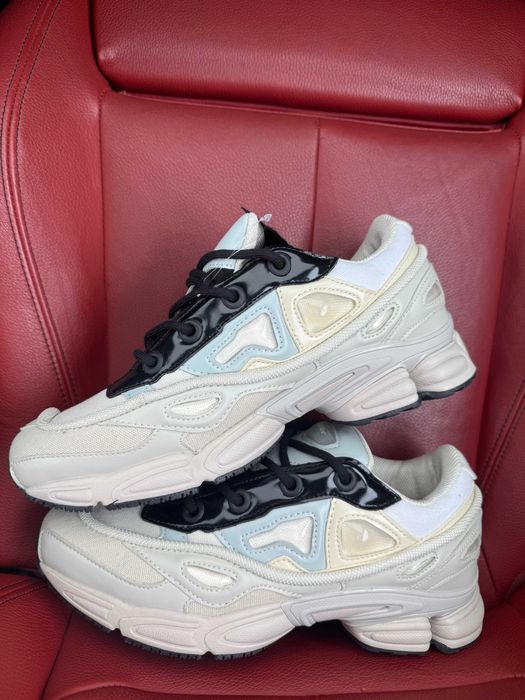 (БЕЗ ПЕРЕДОПЛАТИ) Adidas x Raf Simons Ozweego White Beige адідас раф