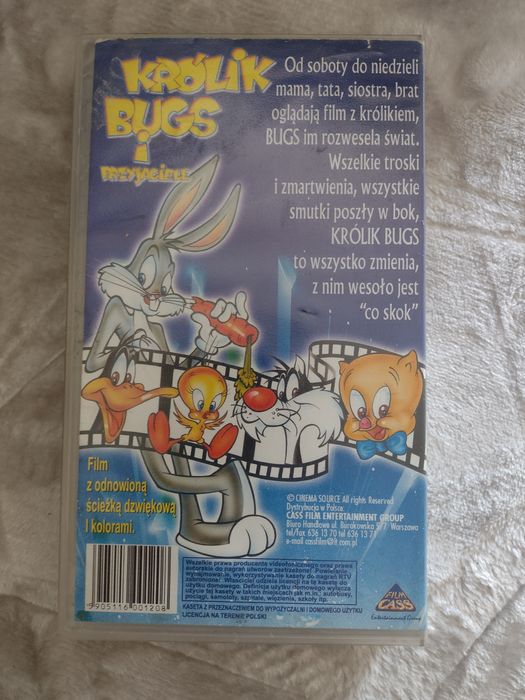 Królik Bugs i przyjaciele Vhs Góra Kalwaria • OLX.pl