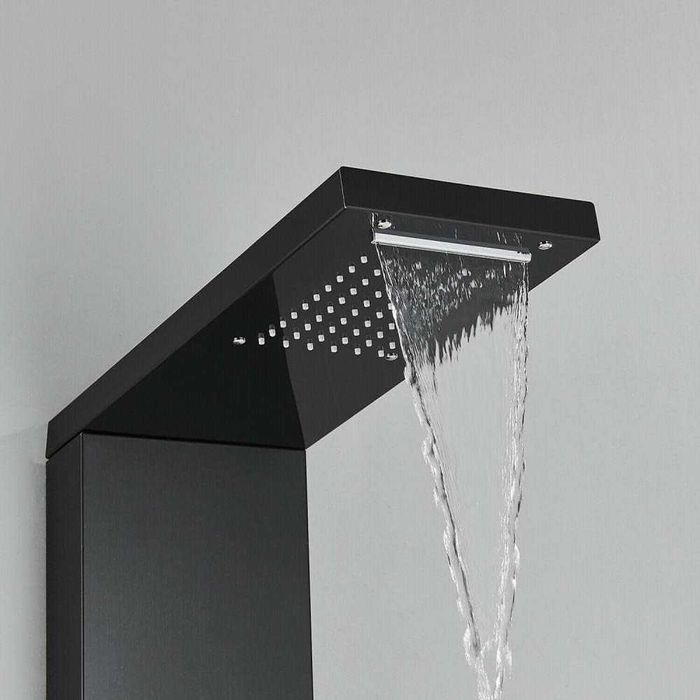 Panel prysznicowy / LED / armatura / kran / LUXUS-DUSCHPANEL / R94!