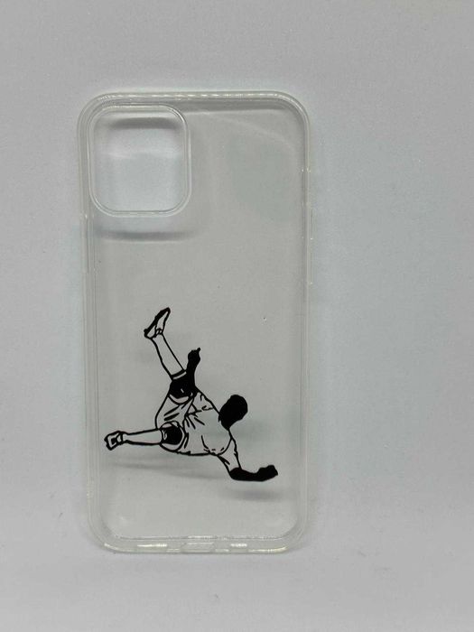 Iphone 12/12 PRO Etui Case Silikonowy Przeźroczysty Obudowa kod 1096