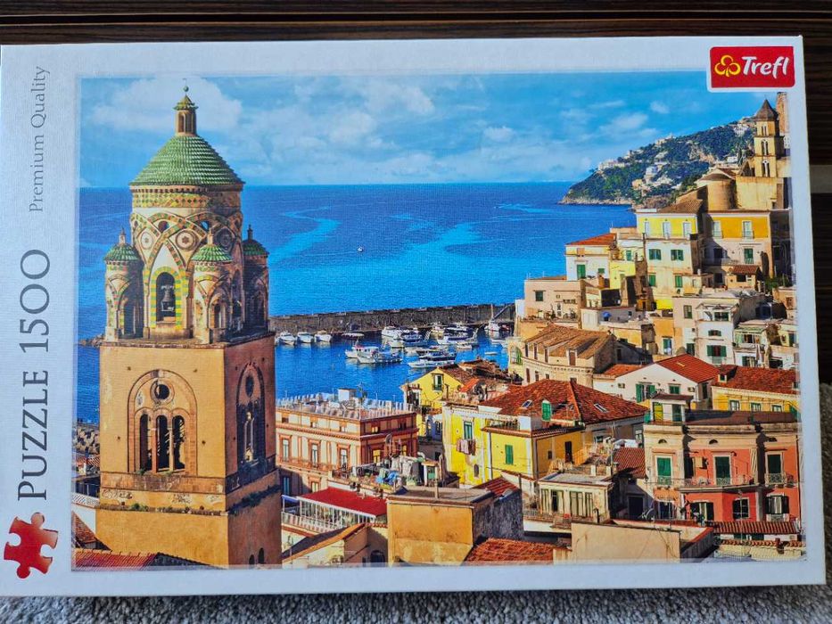 Puzzle Trefl Premium Quality, wybrzeże Amalfi, 1500 elementów