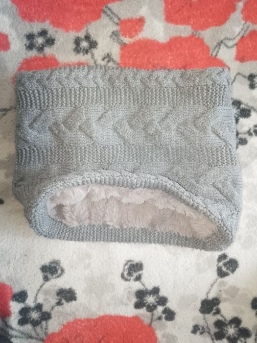 Тепла шапка снуд шарф шапка манишка шарфік хомут шапка комплет 7-12р