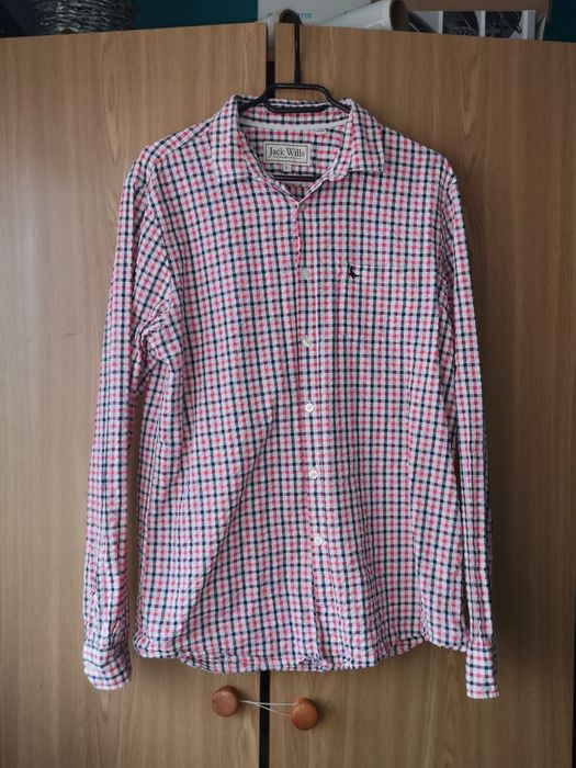 Koszula męska w kratkę