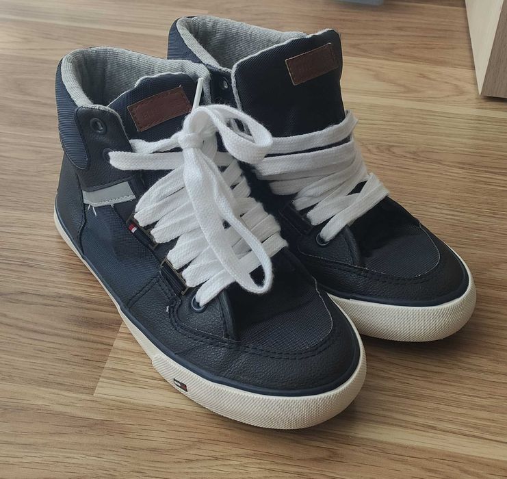 Wysokie trampki dziecięce Tommy Hilfiger rozmiar 32