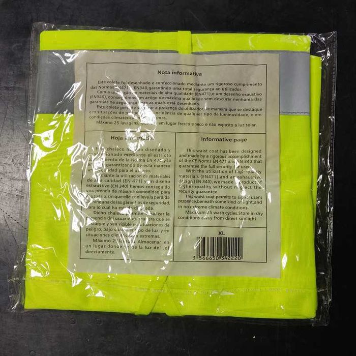 Colete Segurança Amarelo Refletor