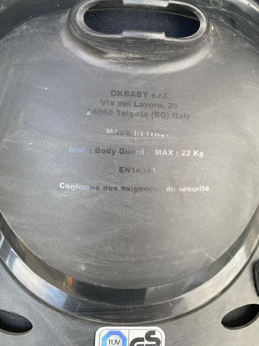 Fotelik rowerowy okbaby