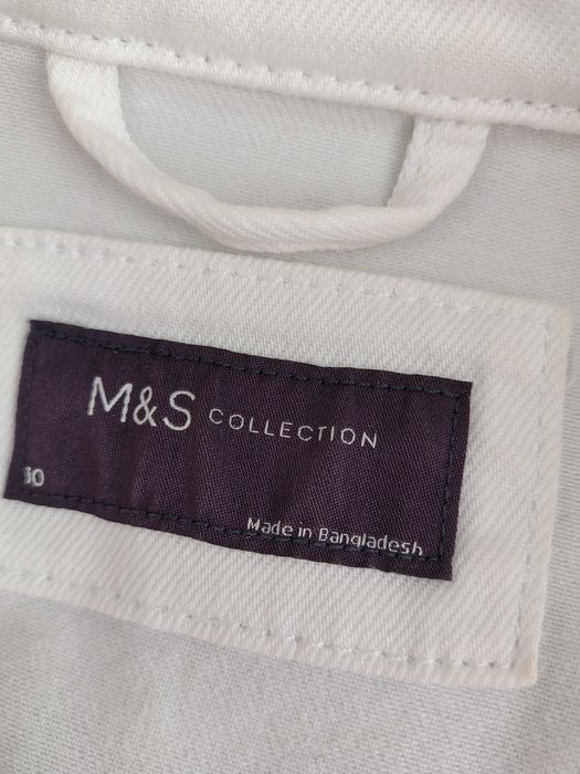 Katana biała M&S  rozm. M