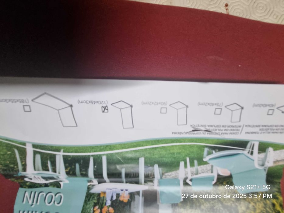 Colçhão para esperguiçadeira, ou chão