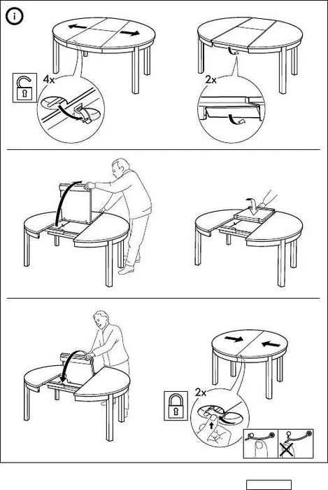 Biały okrągły stół IKEA BJURSTA 115cm rozkładany do 166cm dla 4-6 osób
