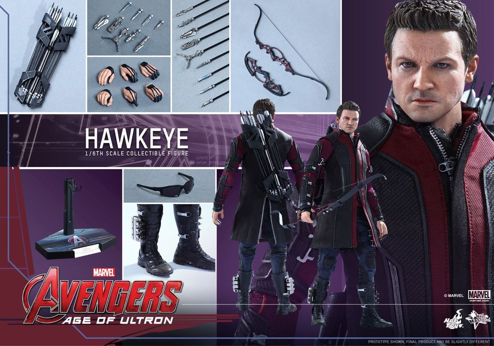 Фигурка 1/6 hot toys mms289 AVENGERS AGE OF ULTRON HAWKEYE