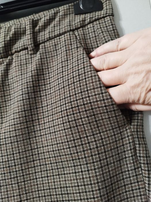 Spodnie wysoki stan Zara rm 36