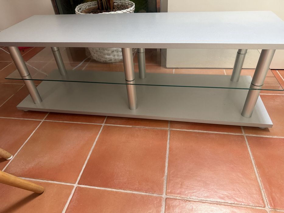 Móvel Suporte Televisão Ikea Cinzento