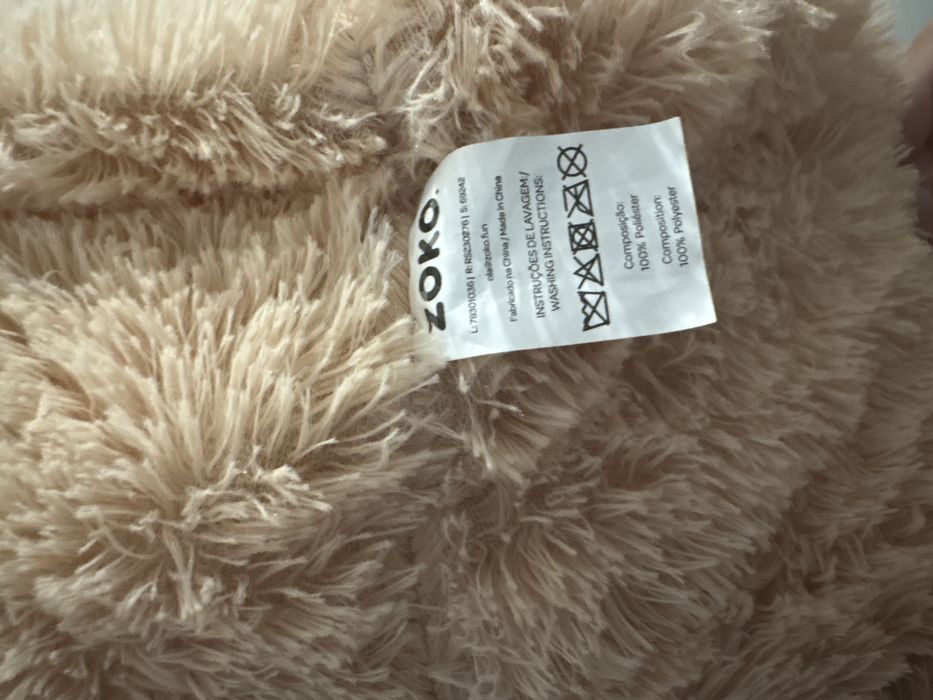 urso de peluche castanho 1.30M