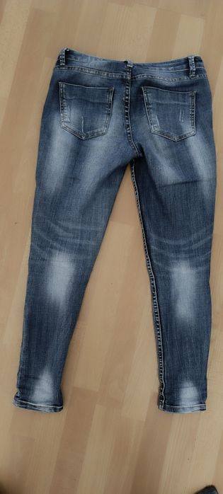 Calças de ganga, tamanho XS, usadas. Regular Denim