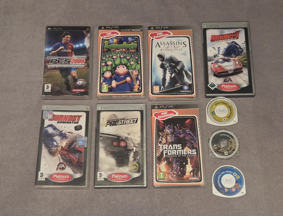 Zestaw gier na konsole PlayStation Portable (PSP)
